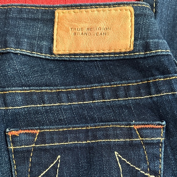 True Religion Dark Blue Jeans - Picture 5 of 6